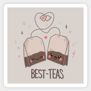 Best-Teas Kawaii Tea Bags Sticker